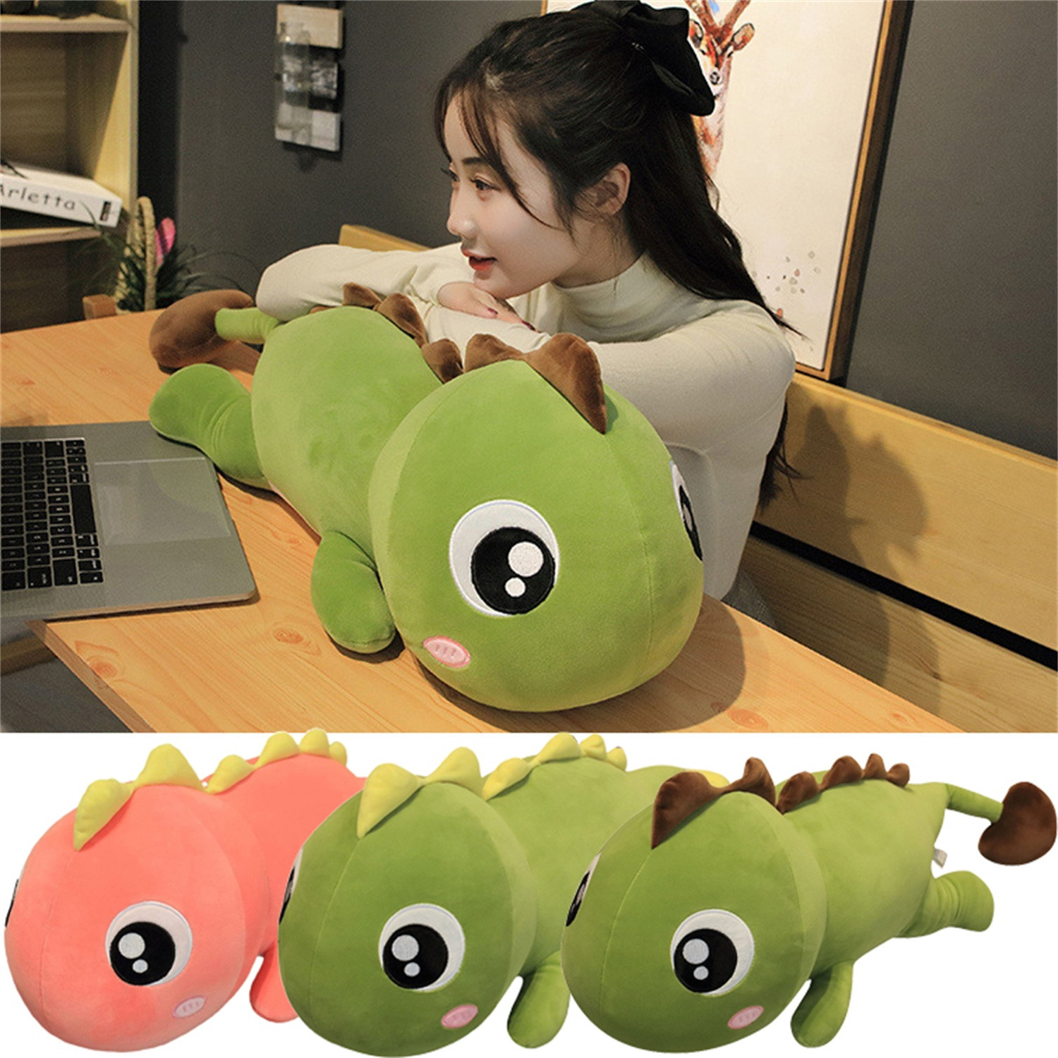 Corashan Stuffed Dinosaur Plush Toy Weighted Stuffed Animals for