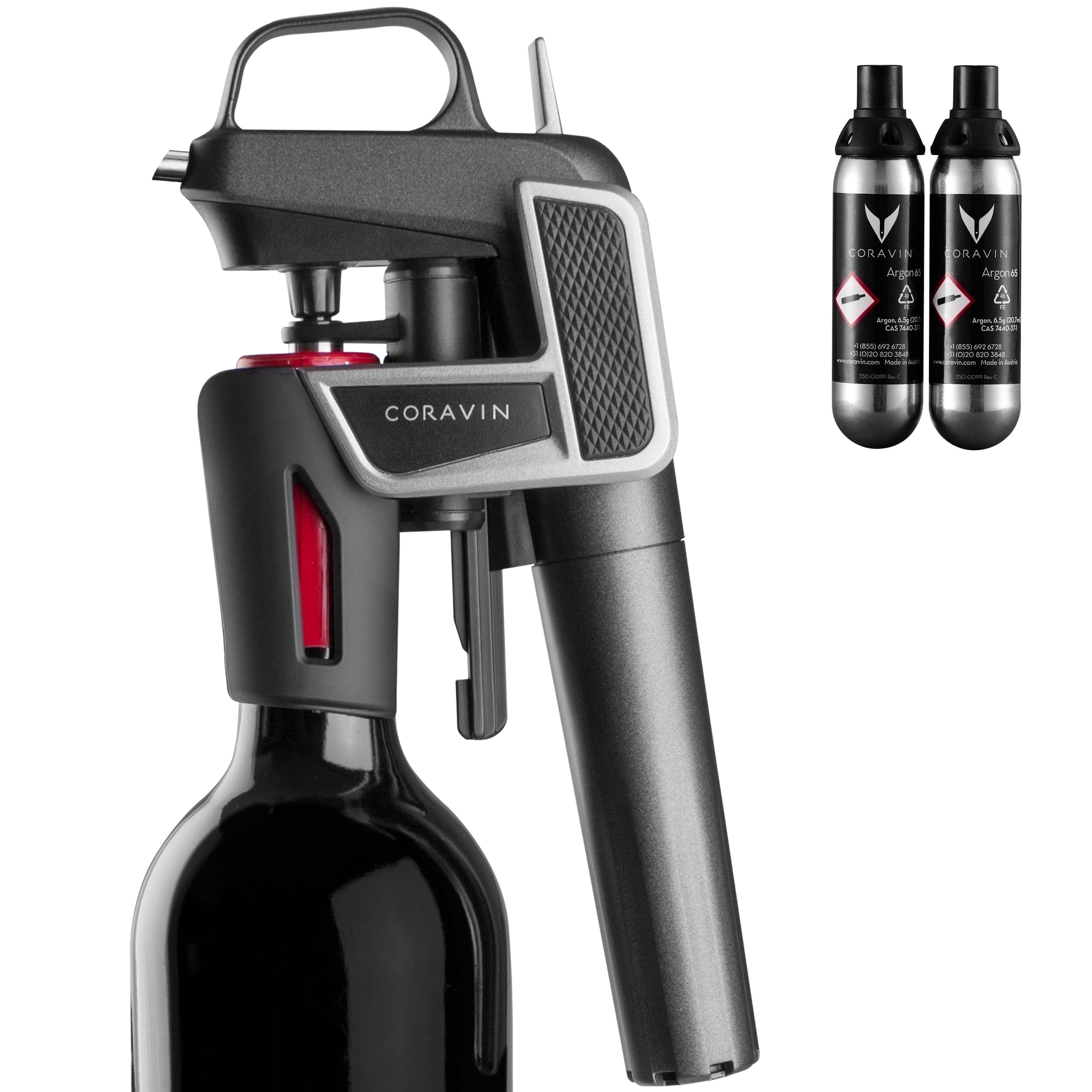 Coravin Model Two Premium Wine Pourer & Preserver System with 2