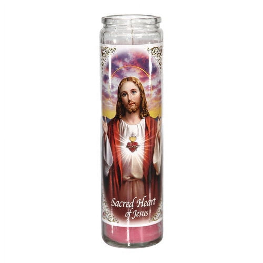 Corazon 9.87 Ounce Jesus Novena Candle