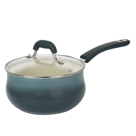 Corbett 3.1 Quart Nonstick Aluminum Saucepan in Gray