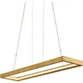 thumbnail image 1 of Corbett Lighting 284-51 Jasmine 60" Wide Led Suspension Linear Chandelier - Gold, 1 of 1
