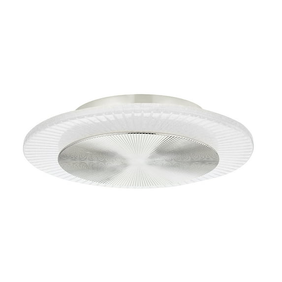 Corbett Lighting 328-16 Topaz 16" Wide Led Flush Mount Ceiling Fixture - Nickel