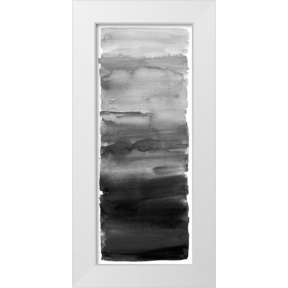 Corbin, Allie 12x24 White Modern Wood Framed Museum Art Print Titled - Black Blend