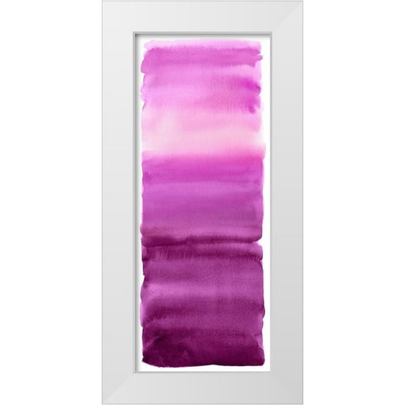 Corbin, Allie 8x14 White Modern Wood Framed Museum Art Print Titled - Pink Blend