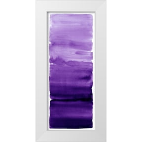 Corbin, Allie 8x14 White Modern Wood Framed Museum Art Print Titled - Purple Blend