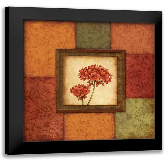 Corbin, Delphine 15x15 Black Modern Framed Museum Art Print Titled - Serenity II