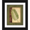 thumbnail image 1 of Corbin, Delphine 26x32 Black Ornate Wood Framed with Double Matting Museum Art Print Titled - Palm Tropical III, 1 of 4
