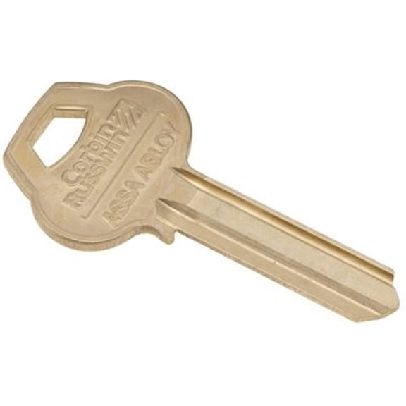 Corbin Russwin D4-6PIN-10 Original 6 Pin Keyblank D4R - Nickel Silver