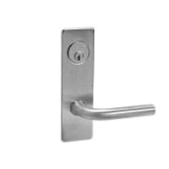 Corbin Russwin ML2051-RWM-626-LC ML2051 Mortise Office with RW-Regis Lever Lockset - M Escutcheon - Less Cylinder - 626 Satin Chrome