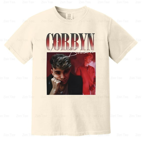 Corbyn Besson Why Dont We Pop Singer Music Fan Comfort Color T-Shirt, WDW, Boy Band, Gift V40487 Unisex, up to 4XL