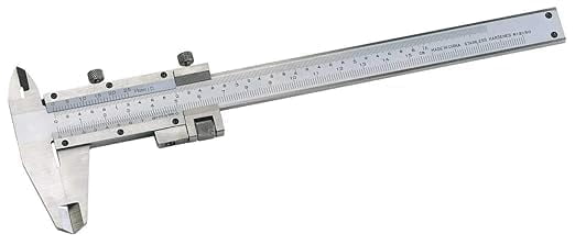 Corceptive Vernier Caliper 0–150mm / 6 Inch Precision Measuring Tool, Stainless Steel Manual Caliper with Dual Scale (Metric & Inch), Inside Outside Depth Step Gauge (MN-150)