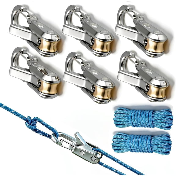 Cord And Rope Tightening Tool - Rope Tightener, Retractable Buckle Rope, Tie Down Rope