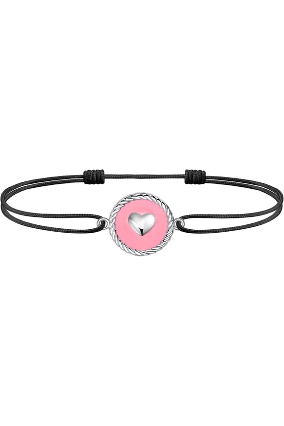 Cord Anklet For Women 925 Sterling Silver Waterproof Luck String Adjustable Original Jewelry For Summer Beach[o7524]