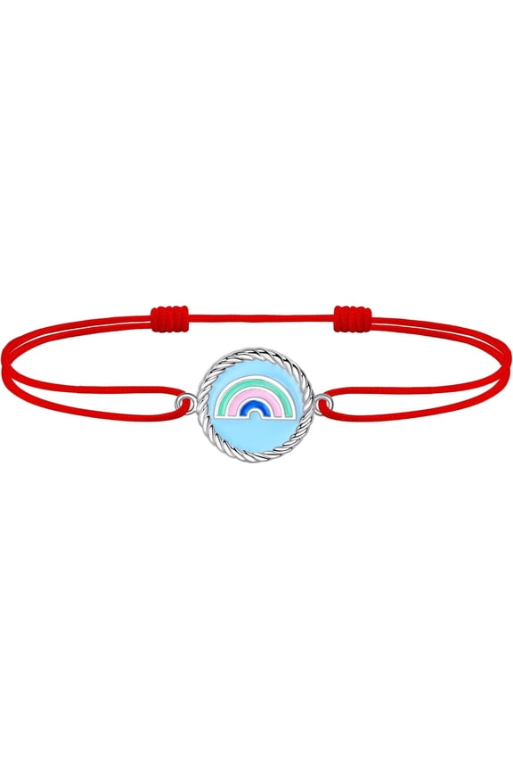 Cord Anklet For Women 925 Sterling Silver Waterproof Luck String Adjustable Original Jewelry For Summer Beach[o7527]