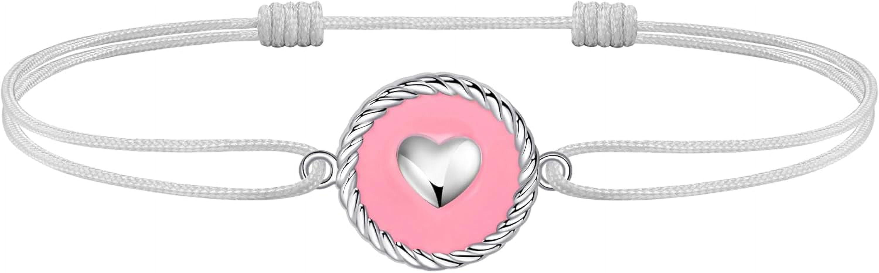 Cord Anklet For Women 925 Sterling Silver Waterproof Luck String Adjustable Original Jewelry For Summer Beach[o7529]