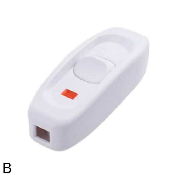Cord Cable Switch 110-250V 10A Inline ON/OFF Table Lamp Desk Light Line Switch- K9U5