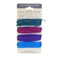 thumbnail image 1 of Cord Cards hemp, 9.1 m x 4 colors, shades of party (pack of 6), 1 of 1