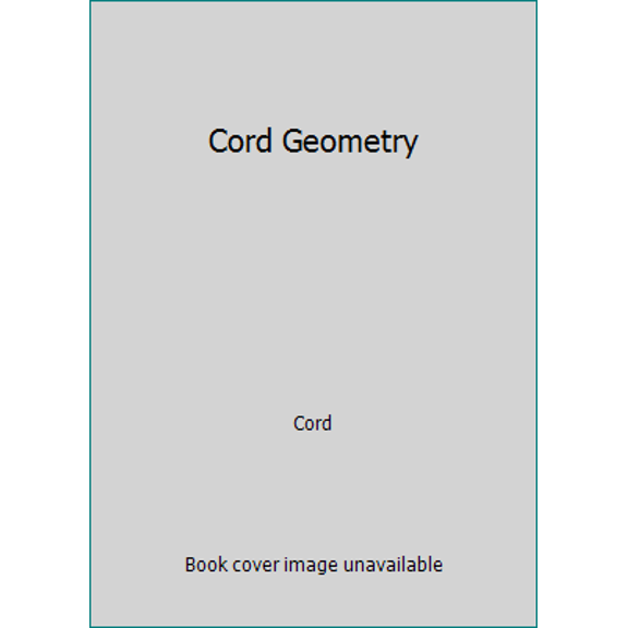 Pre-Owned Cord Geometry: Mathematics in Context (Hardcover) 0538681276 9780538681278