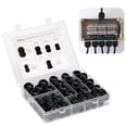 thumbnail image 2 of Wire Nuts Uxcell PG7 Cable Gland Waterproof Plastic Joint Adjustable Locknut Black 805804 2 of 9