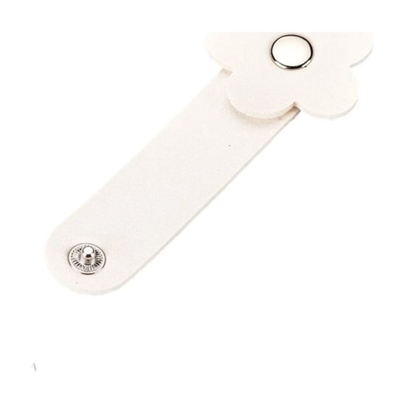 Cord Holder Cable Clip Ties With Flower Aesthetic PU Cable Storage Solution For Gadgets Lovely Wire Decoration