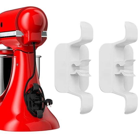 Cord Holder for Kitchen Appliances, 2Pcs Cord Holder Cords Wrap with Plug Holder, Shark Cord Organizer for Small Home Appliances, Kitchen Blenders, Coffee Makers, Air Fryers (2Pcs, Grey)