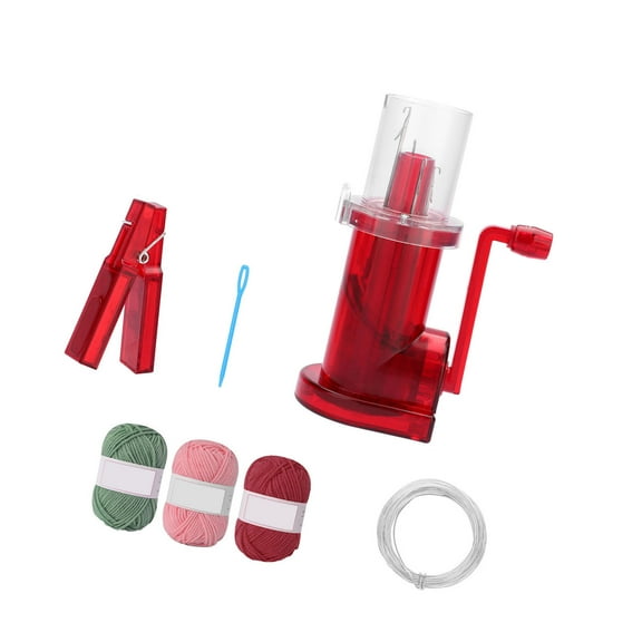 Cord Knitter Machine Knitting Mill Machine With Yarn Needle Cord Hand Operated Knitting Machine Bracelets Weaving Tool