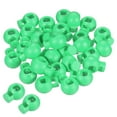 thumbnail image 1 of Cord Locks, Ball Spring Toggle Stopper for Drawstring Bag Shoelaces, Pine Green 100 Pack, 1 of 5