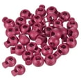thumbnail image 1 of Cord Locks, Ball Spring Toggle Stopper for Drawstring Bag Shoelaces, Rose Red 100 Pack, 1 of 5