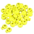thumbnail image 1 of Cord Locks, Ball Spring Toggle Stopper for Drawstring Bag Shoelaces, Yellow 30 Pack, 1 of 5