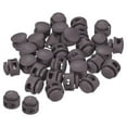 thumbnail image 1 of Cord Locks, Round Spring Toggle Stopper for Drawstring Bag Shoelaces, Dark Brown 30 Pack, 1 of 5
