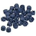 thumbnail image 1 of Cord Locks, Round Spring Toggle Stopper for Drawstring Bag Shoelaces, Navy Blue 100 Pack, 1 of 5