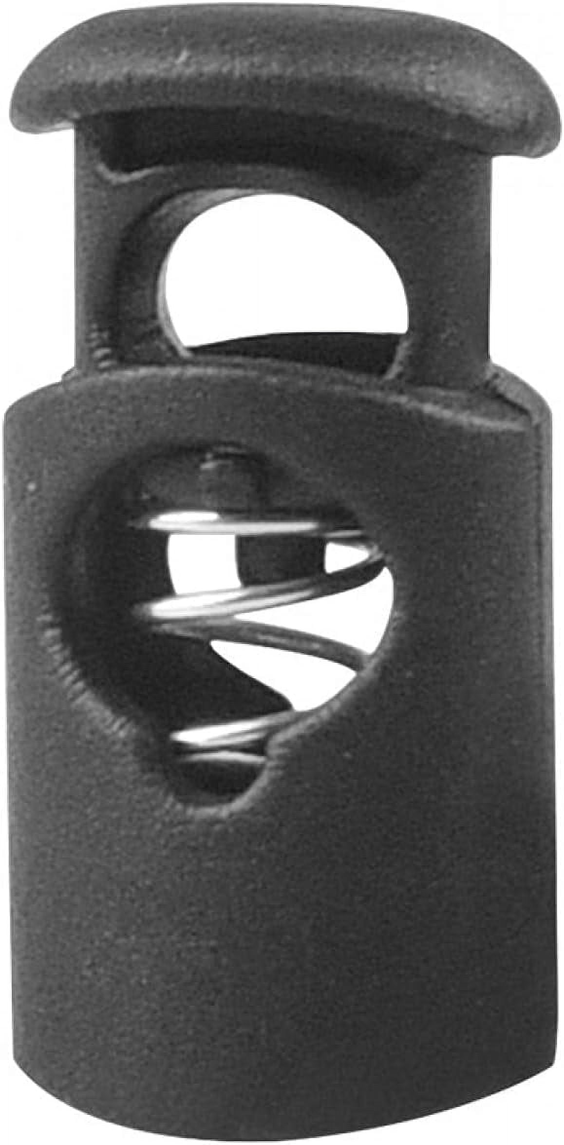 Cord Locks, Single Hole Sliding Lanyard Cord Locks, Spring Toggle
