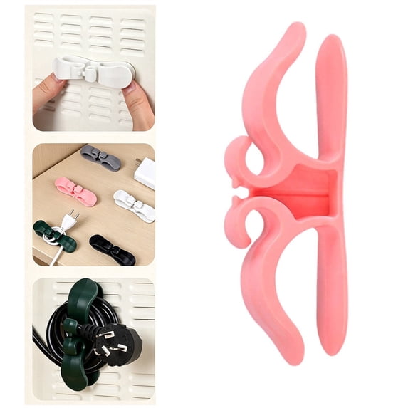Cord Organizer for Appliances,Heavy-Duty Kitchen Appliance Cord Organizer,Stick On Appliance Wire Organizer Wire Wrapper for Pressure Cooker,Air Fryer,Blender,Coffee Maker,Toaster (Pink)