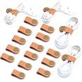 thumbnail image 1 of Cord Organizer,Cord Keeper,Cable Organizer USB Holder,Cable Management,Cable Straps,Earbud case,wrap Headset Winder,Phone Earphone Clips Ties Stocking Stuffers for Men Gifts, 1 of 8