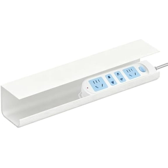 Cord Organizer, Under Desk Cable Holder, Space Saving Management Tray, Keeps Wires Neat and Concealed for Easy Access and Tidy Workspaces, Organizer for Placement Concealment Phone Charger
