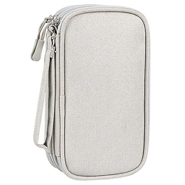 Cord Organizer Travel Case, Electronics Pouch Bag for Cable, Portable Charger, Small Tech Accessories