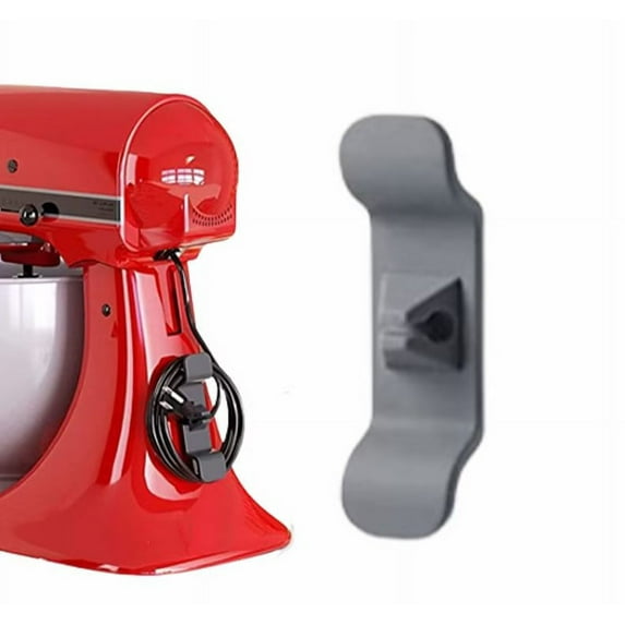 Cord Organizer for Appliances, Tidy Wrap Cord Organizer for Kitchen Appliances Stick On, for Mixers/Coffee Maker/Air Fryer/Pressure Cooker-Grey