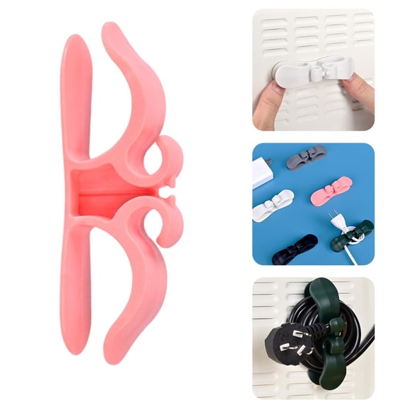Cord Organizer for Kitchen Appliances, Cord Organizer for Appliances, Cord Wrapper, No Residue Appliance Keeper, Aid Accessories and Attachments Pink