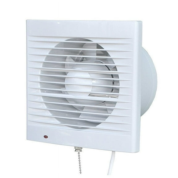 Cord Switch Type 5 Inch 157*157 mm ABS Pipe Exhaust Fan Toilet Ventilation Fan Duct Fan Wall Window Mounted Ventilators 220V 16W