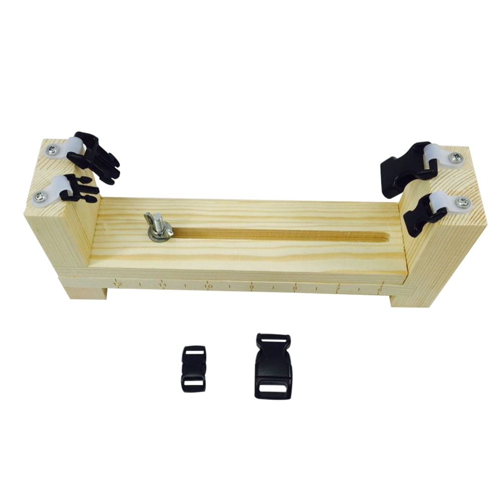 Cord Weaving Tool, Jig Wooden Bracelet DIY Maker Cord Ropes Weave ...