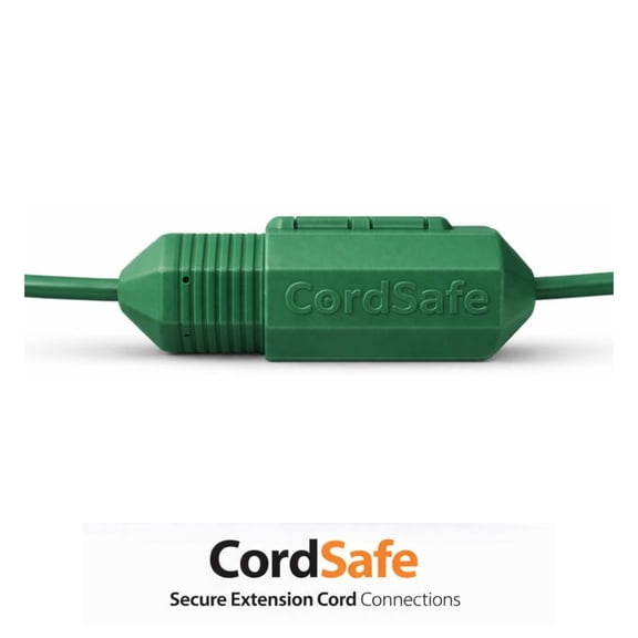 Extension Cord Connection Protector by CordSafe PLUS, Weather-Resistant