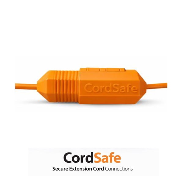 Extension Cord Connection Protector by CordSafe PLUS, Weather-Resistant