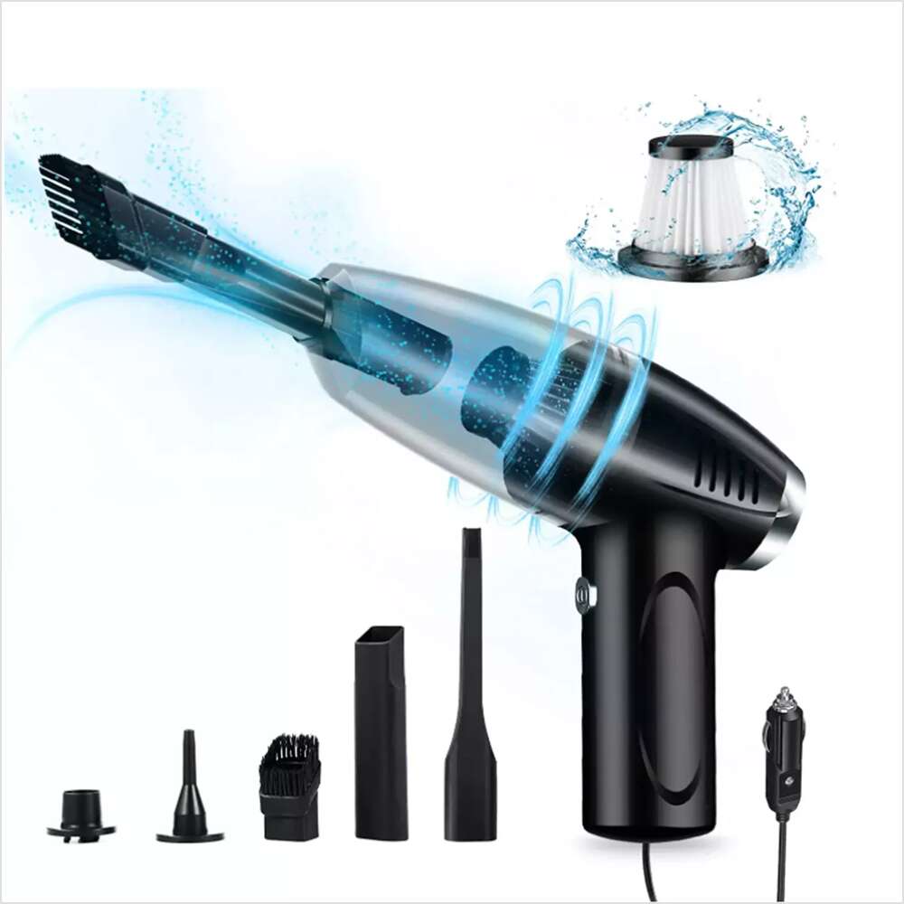 Corded Car Vacuum Cleaner Duster Portable Reable Wet&Dry Strong Suction