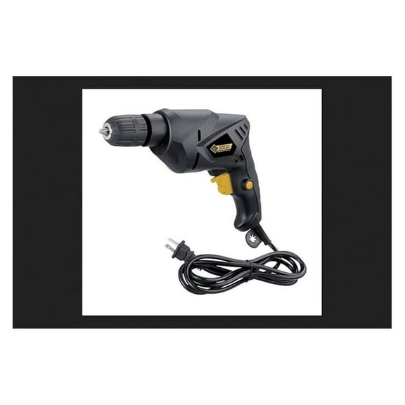 Corded Drill 3/8 Inch, 4.2 Amp Electric Drill with Variable Speed, Keyed Chuck Power Drill for Home & Construction, 0-3000 RPM