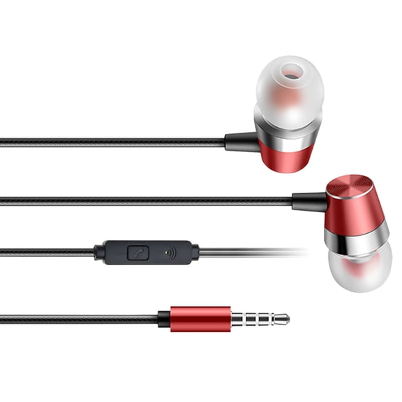 Corded Earbuds Headphones for School Noise Isolating in-Ear Earphones 3.5mm