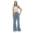 thumbnail image 1 of Corded High Waist Wide Leg Jeans, 1 of 5