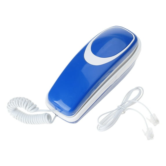 Corded Phone Telephone Quick Redial for Seniors, Easy to Operate Desk/Wall Telephone for Home Hotel Offices