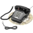 thumbnail image 1 of Corded Landline Telephone with Adjustable Volume & Ringtone, Clear Sound Vintage Phone, Old Fashioned Desk Senior Telephone Decor for Home Office Hotel, 1 of 7