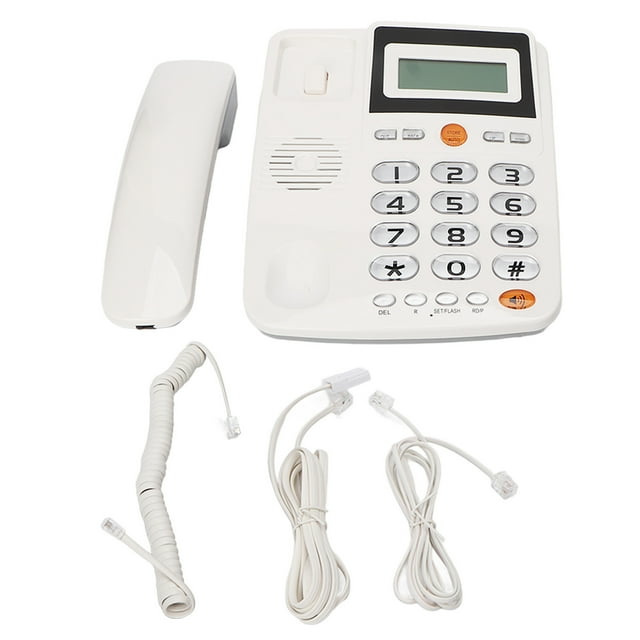 Corded Landline Telephone Caller ID Amplified HD Hands Free Call