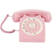 Corded Landline Telephone, Cute Clear Sound Vintage Phone, Old Fashioned Telephone Desk Decoration for Home, Office, Hotel